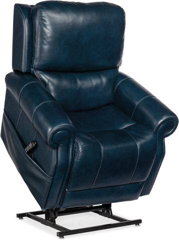 Hooker Furniture Living Room Eisley Power Recliner w/PH,Lumbar,and Lift