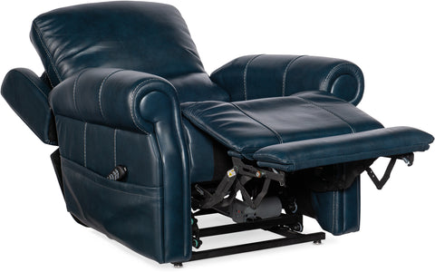 Hooker Furniture Living Room Eisley Power Recliner w/PH,Lumbar,and Lift