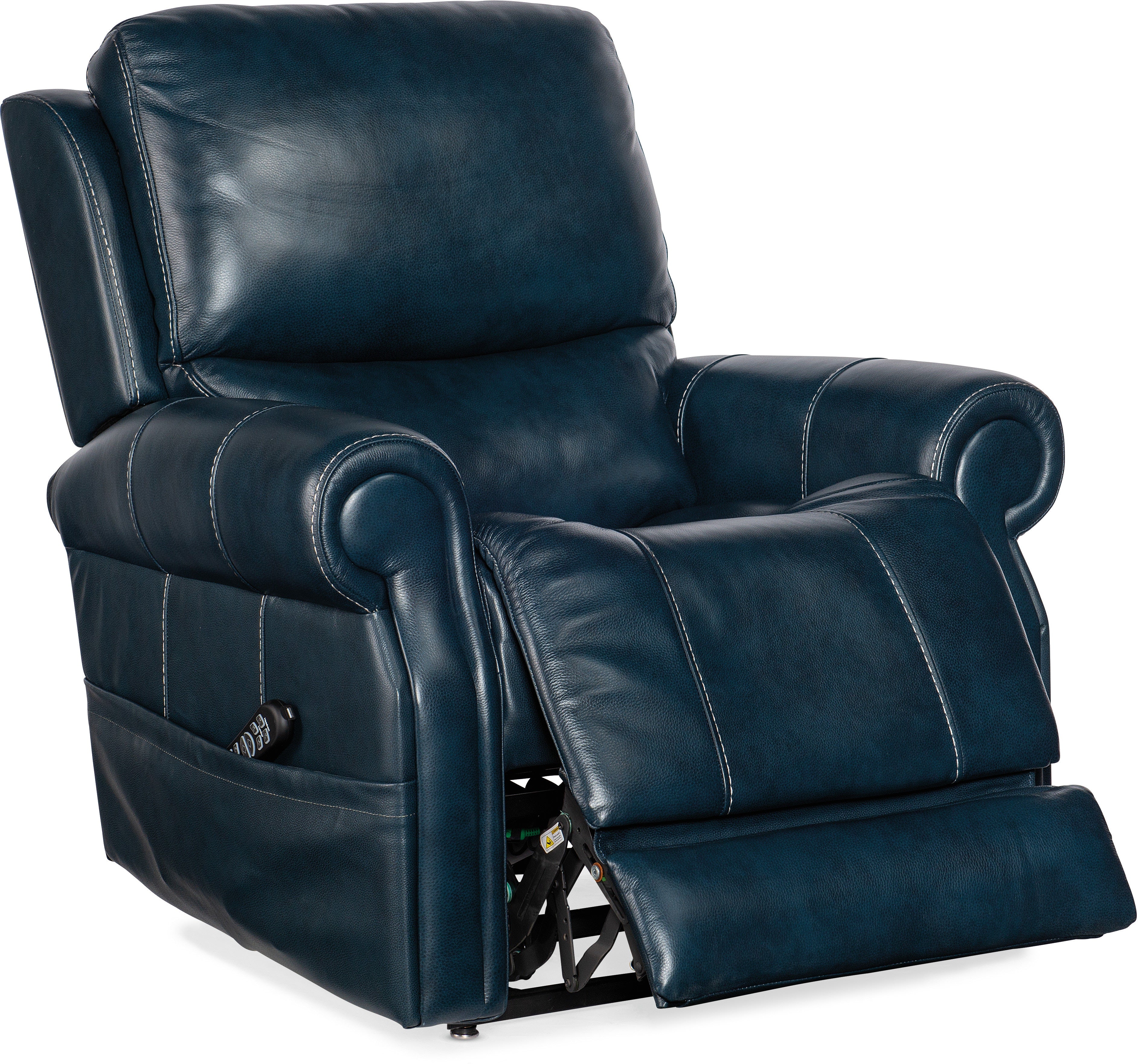 Hooker Furniture Living Room Eisley Power Recliner w/PH,Lumbar,and Lift