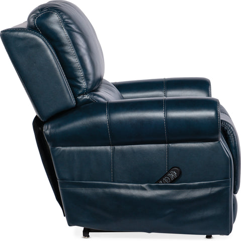 Hooker Furniture Living Room Eisley Power Recliner w/PH,Lumbar,and Lift