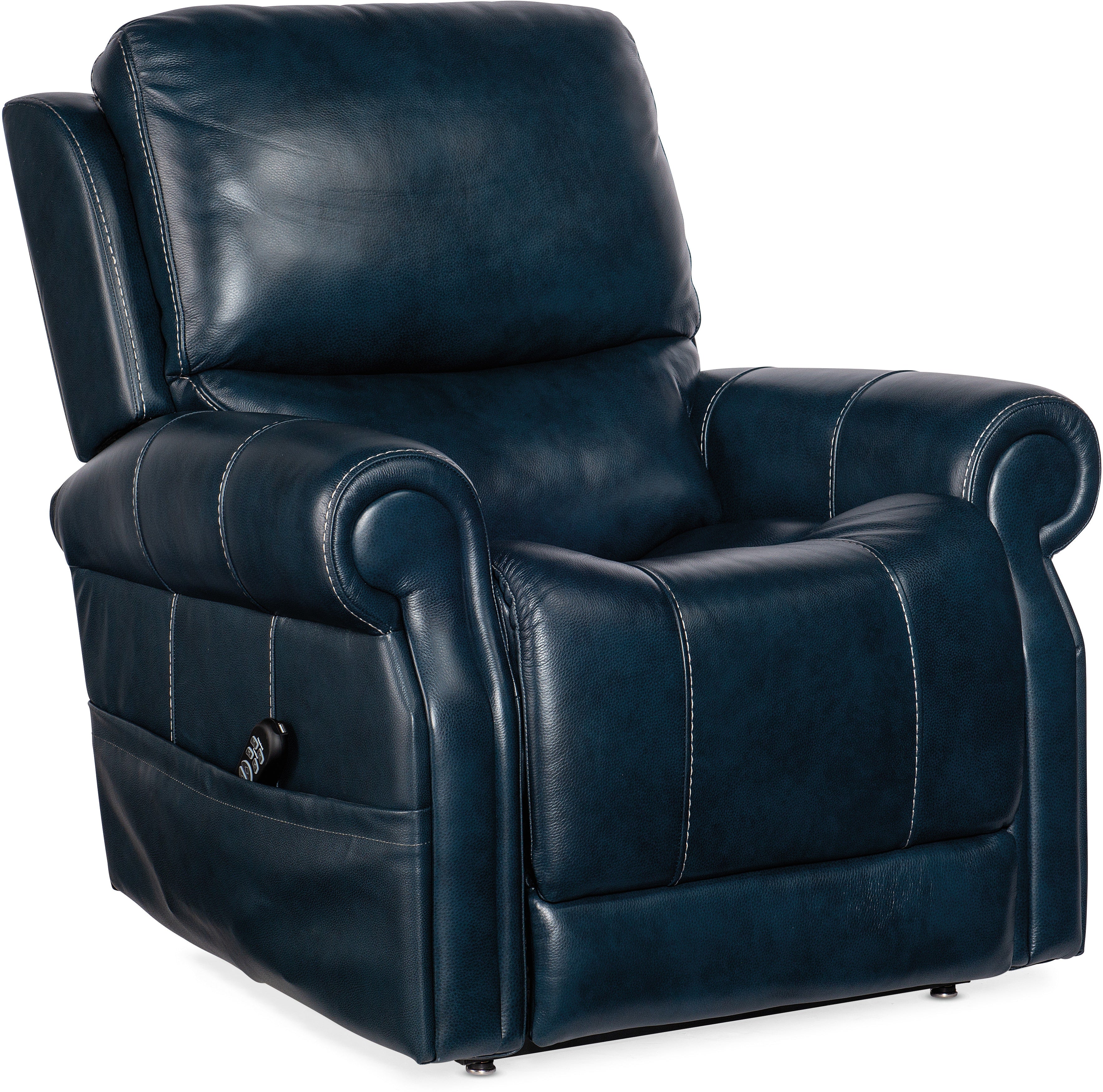 Hooker Furniture Living Room Eisley Power Recliner w/PH,Lumbar,and Lift