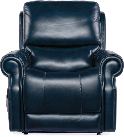 Hooker Furniture Living Room Eisley Power Recliner w/PH,Lumbar,and Lift