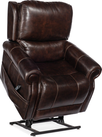 Hooker Furniture Living Room Eisley Power Recliner w/PH,Lumbar,and Lift
