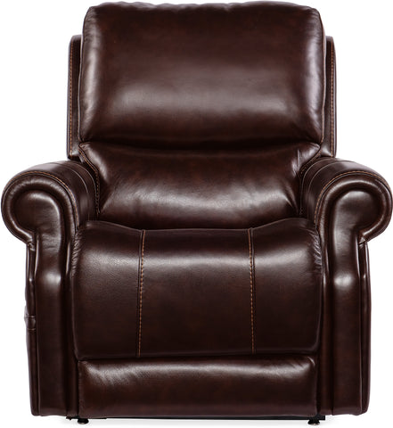 Hooker Furniture Living Room Eisley Power Recliner w/PH,Lumbar,and Lift
