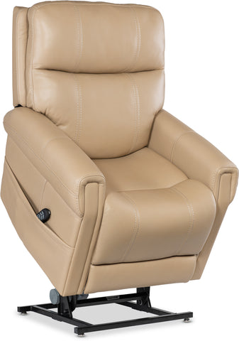 Hooker Furniture Living Room Carroll Power Recliner with Power Headrest, Lumbar & Lift