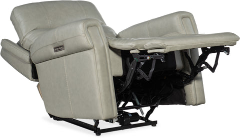 Hooker Furniture Living Room Carroll Power Recliner with Power Headrest and Lumbar