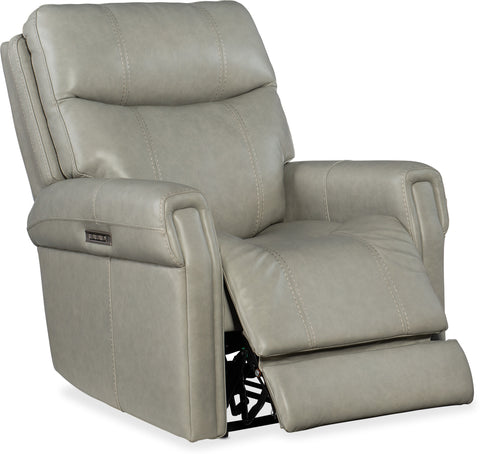 Hooker Furniture Living Room Carroll Power Recliner with Power Headrest and Lumbar