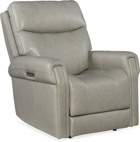 Hooker Furniture Living Room Carroll Power Recliner with Power Headrest and Lumbar