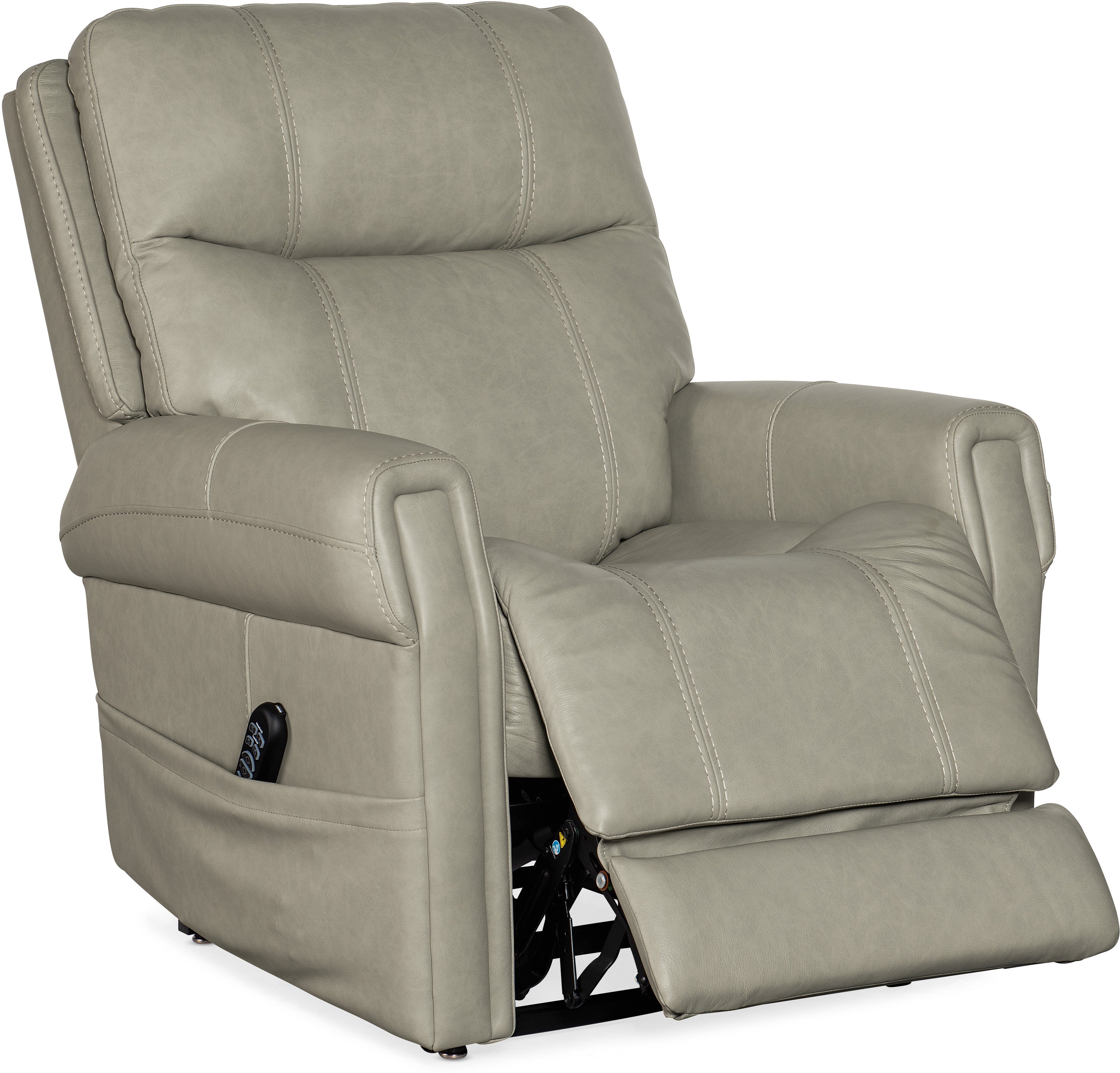 Hooker Furniture Living Room Carroll Power Recliner w/ PH, Lumbar, and Lift