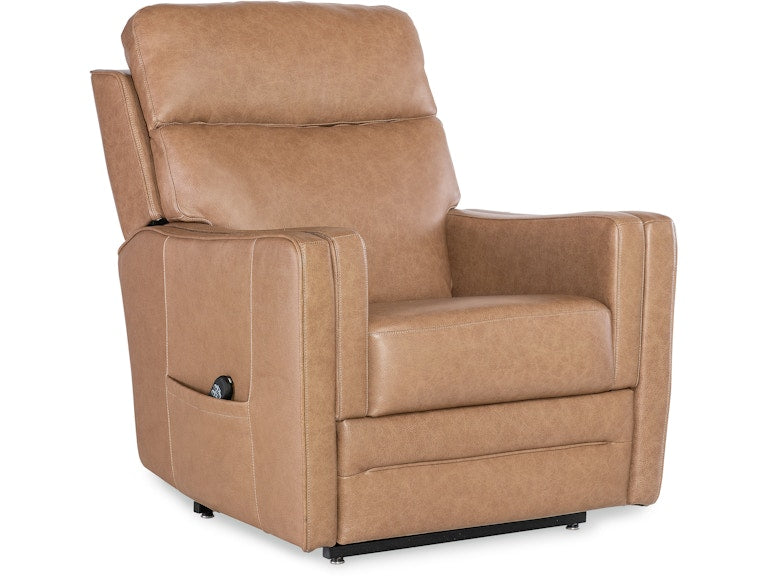 Hooker Furniture Living Room Thyme Power Recliner w/ PWR Headrest, Lumbar, and Lift