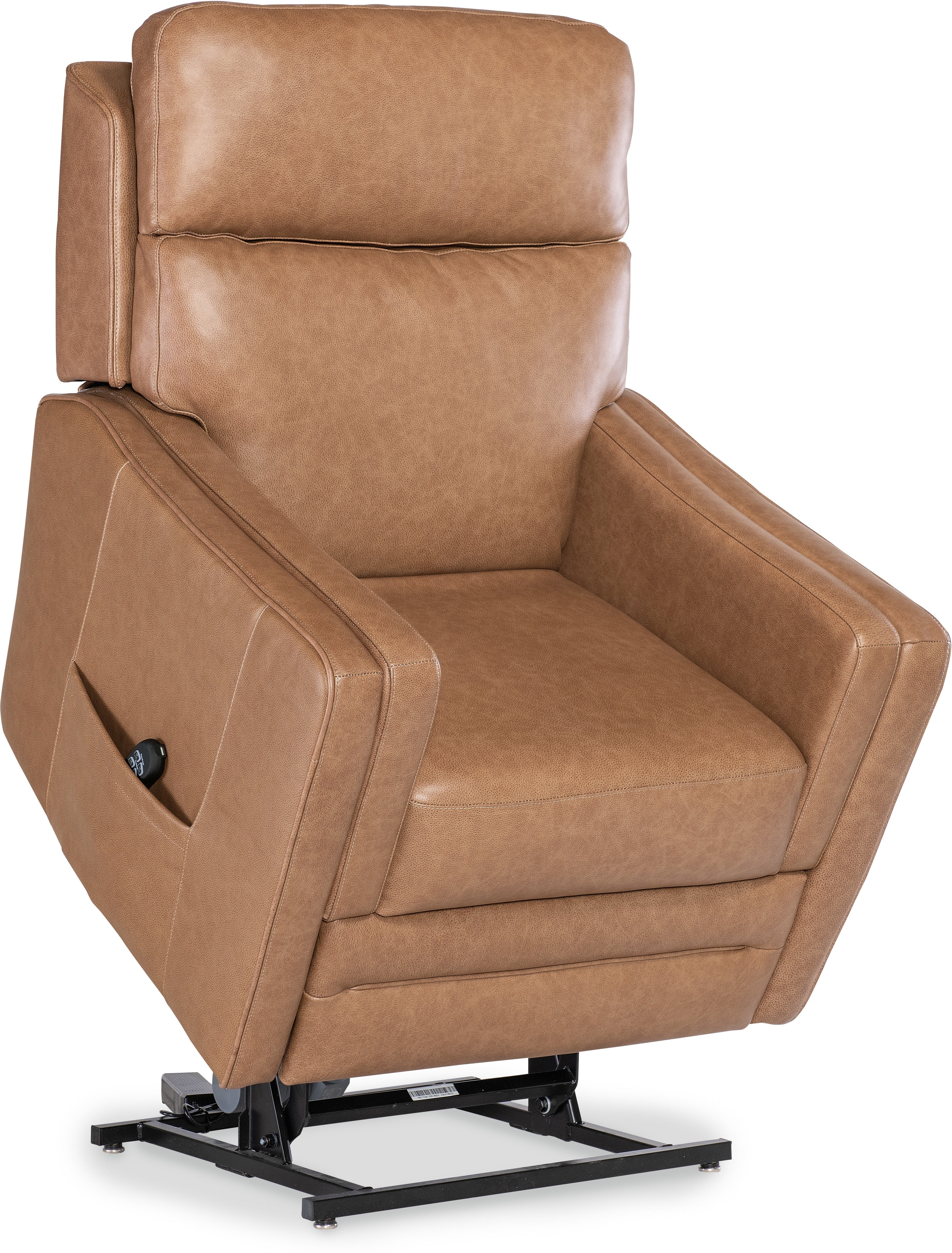 Hooker Furniture Living Room Thyme Power Recliner w/ PWR Headrest, Lumbar, and Lift