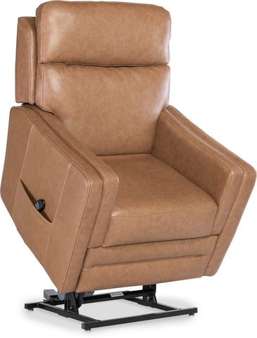 Hooker Furniture Living Room Thyme Power Recliner w/ PWR Headrest, Lumbar, and Lift
