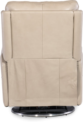 Hooker Furniture Living Room Soiree Zero Gravity Swivel w/PWR Headrest and Lumbar