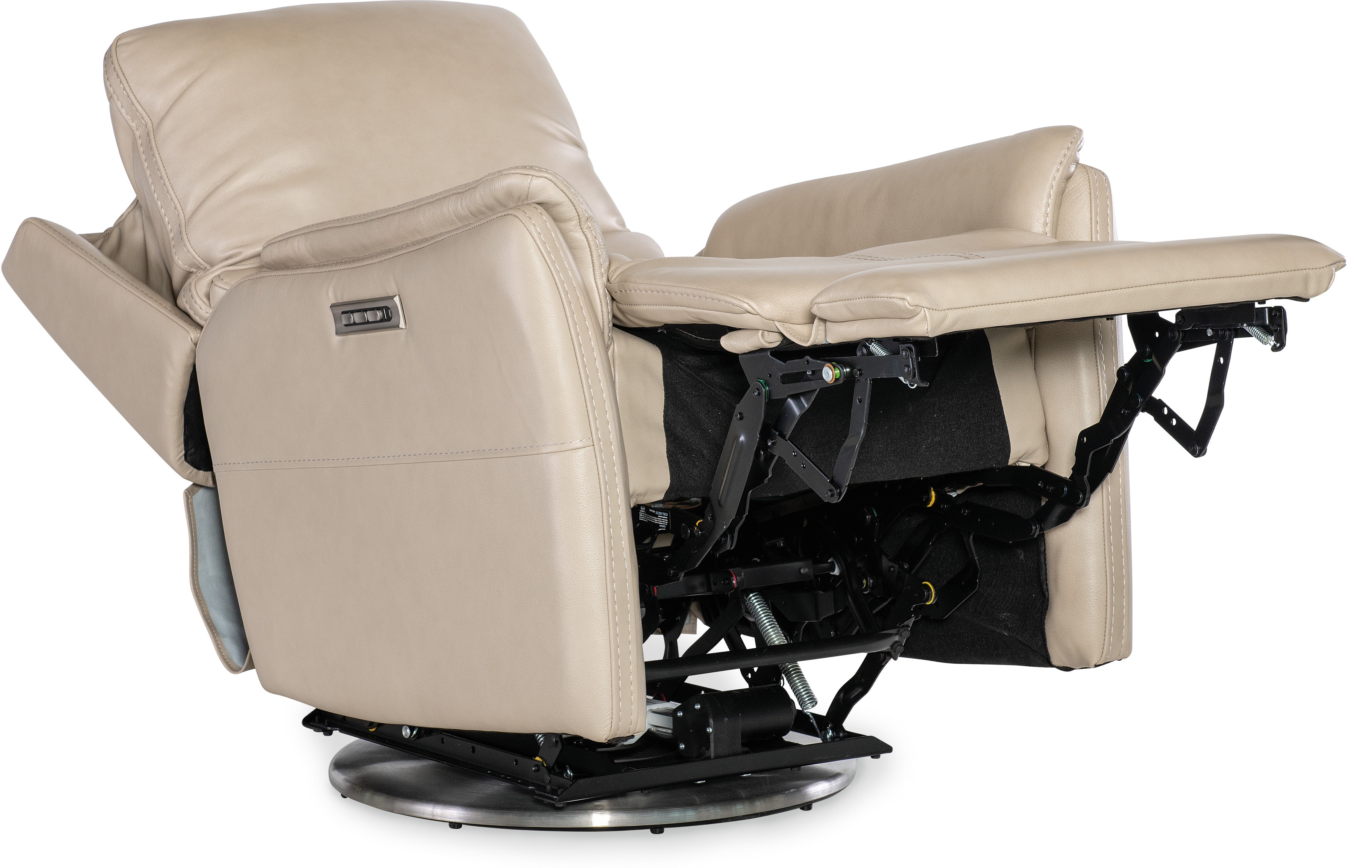 Hooker Furniture Living Room Soiree Zero Gravity Swivel w/PWR Headrest and Lumbar