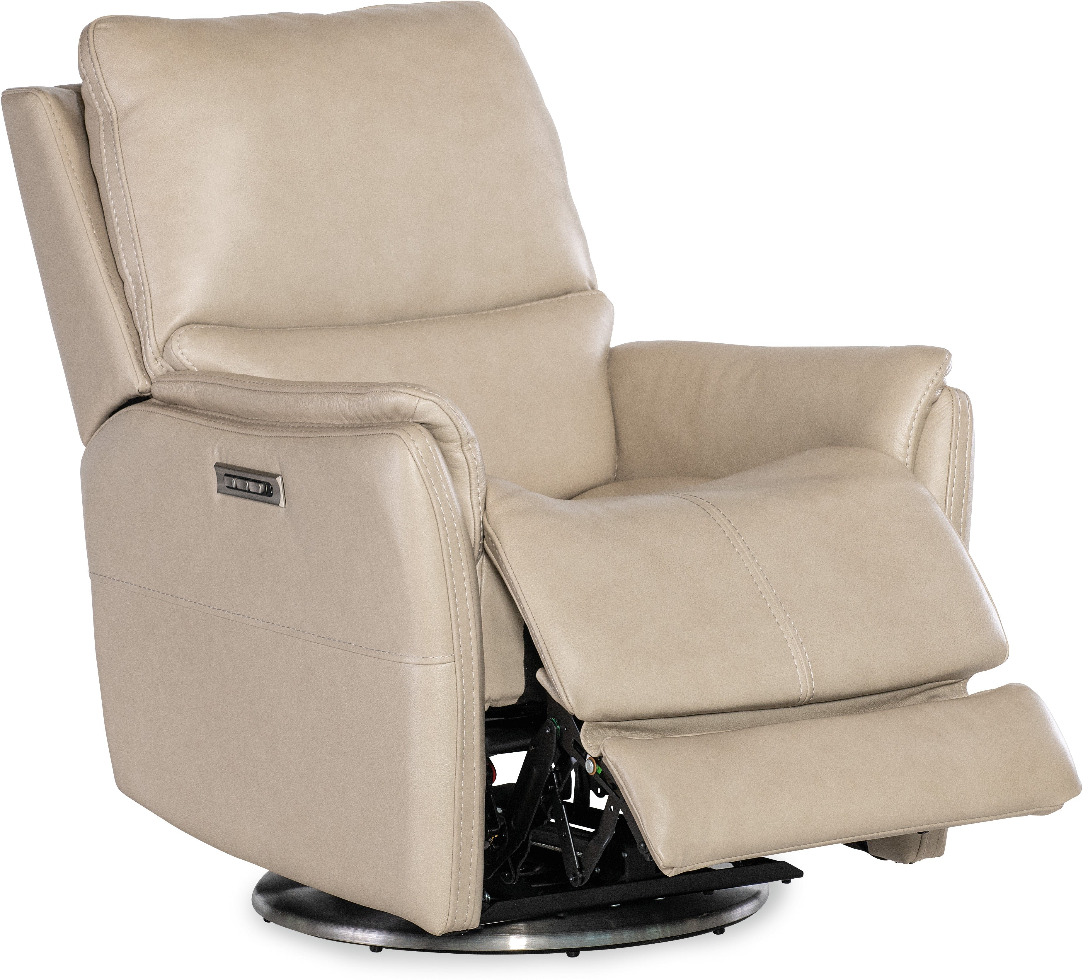 Hooker Furniture Living Room Soiree Zero Gravity Swivel w/PWR Headrest and Lumbar