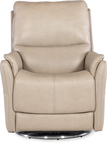 Hooker Furniture Living Room Soiree Zero Gravity Swivel w/PWR Headrest and Lumbar