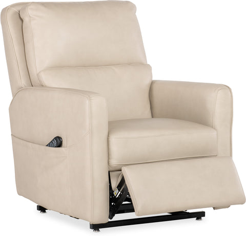 Hooker Furniture Living Room Flynn Power Recliner with Power Headrest, Lumbar, and Lift