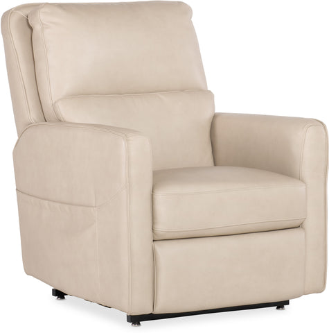 Hooker Furniture Living Room Flynn Power Recliner with Power Headrest, Lumbar, and Lift
