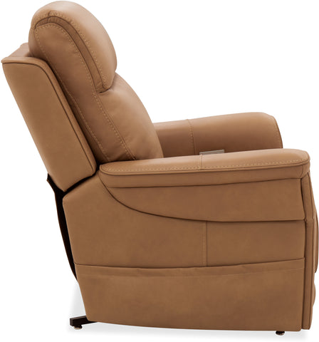 Hooker Furniture Living Room Lyra Lift Chair with Power Recline, Headrest and Lumbar