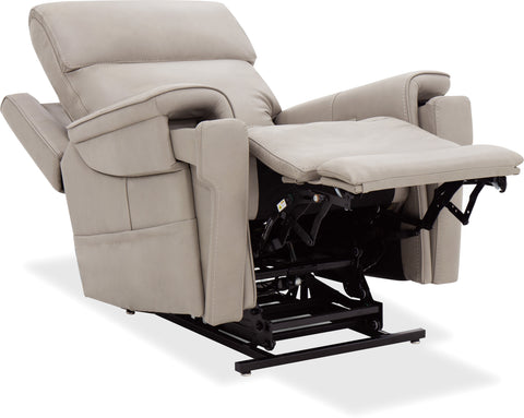 Hooker Furniture Living Room Lyra Lift Chair with Power Recline, Headrest and Lumbar