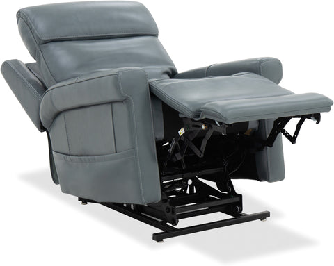 Hooker Furniture Living Room Locke Lift Chair with Power Recline, Headrest and Lumbar