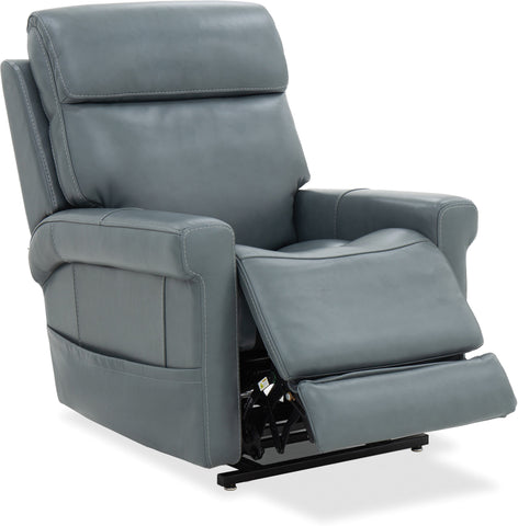 Hooker Furniture Living Room Locke Lift Chair with Power Recline, Headrest and Lumbar