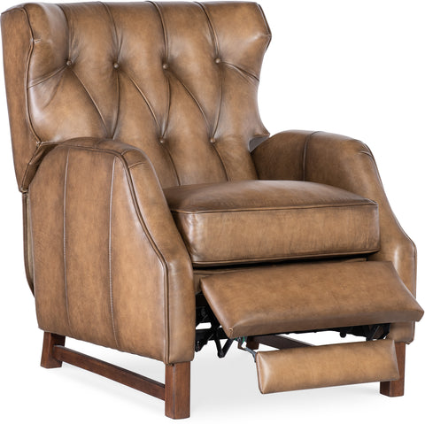 Hooker Furniture Living Room Henderson Press Back Recliner