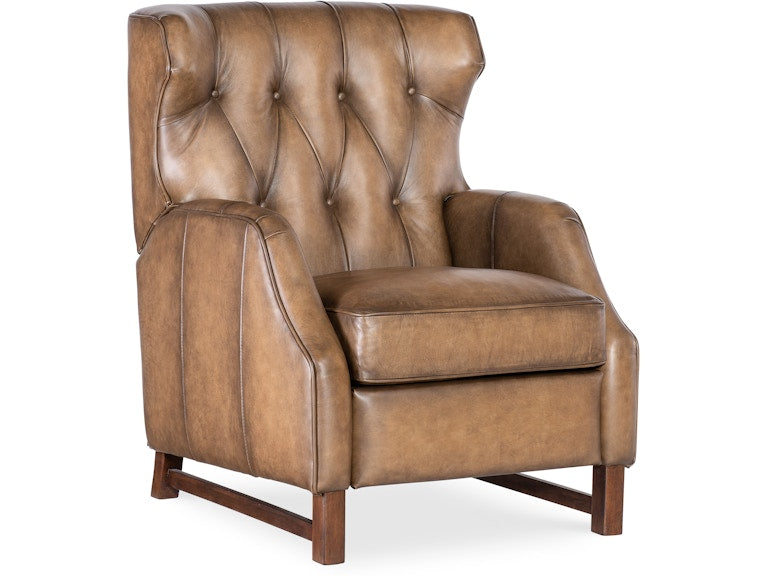 Hooker Furniture Living Room Henderson Press Back Recliner