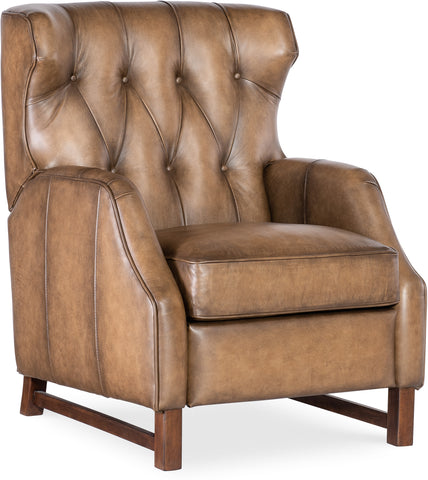 Hooker Furniture Living Room Henderson Press Back Recliner