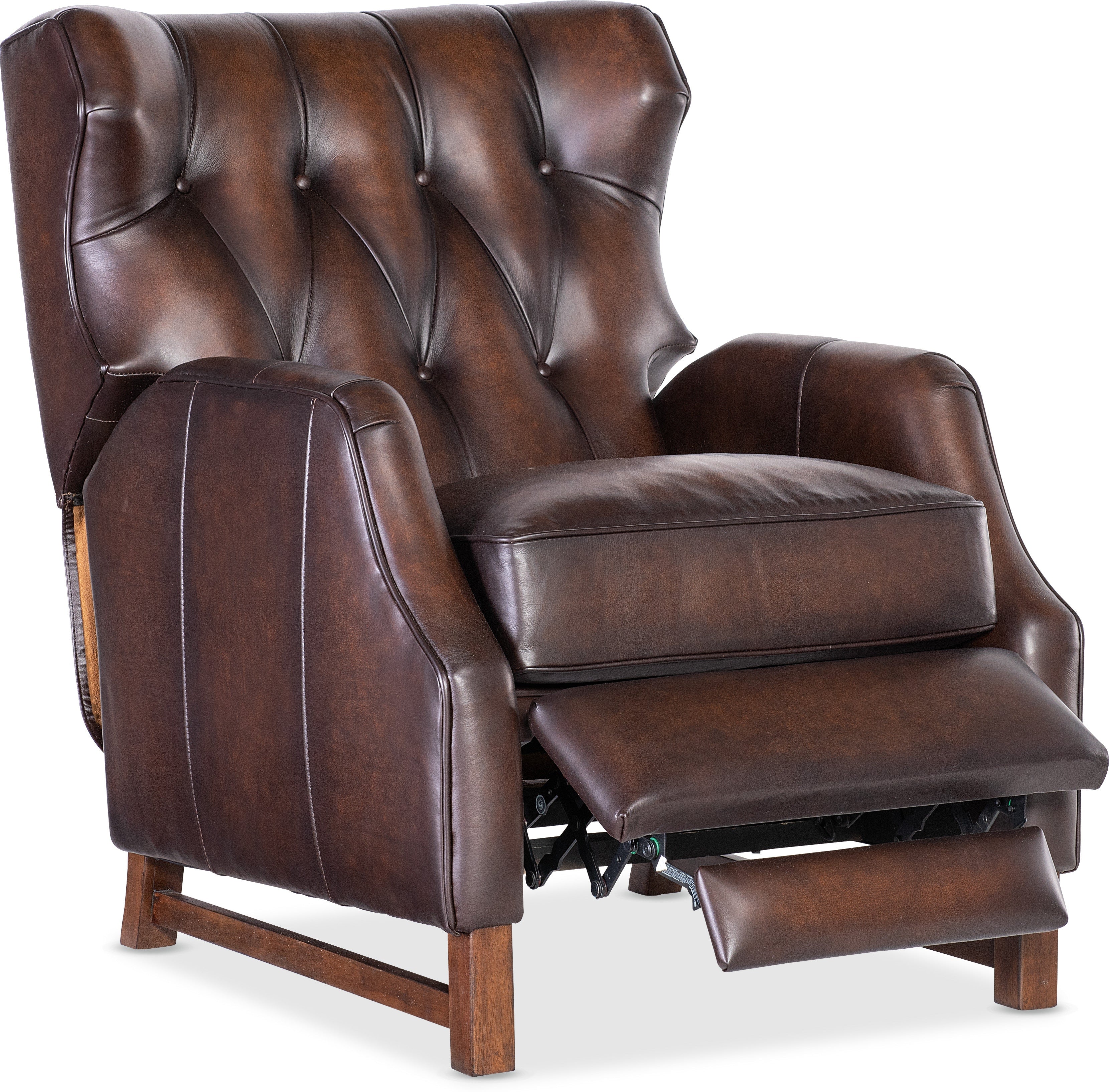 Hooker Furniture Living Room Henderson Press Back Recliner
