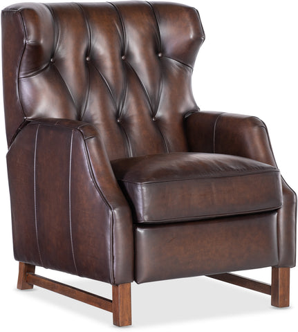 Hooker Furniture Living Room Henderson Press Back Recliner