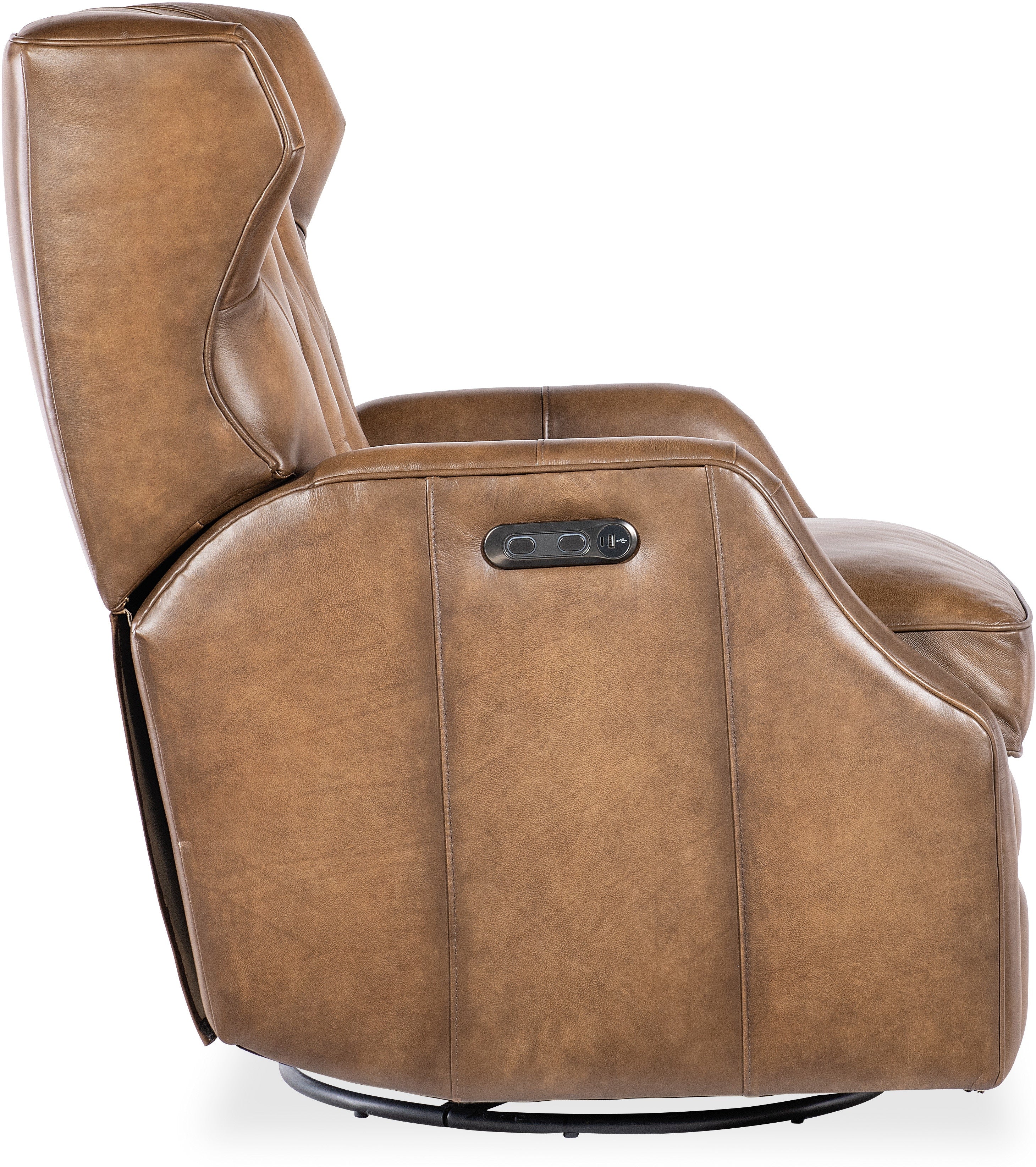 Hooker Furniture Living Room Henderson Power Swivel Glider Recliner
