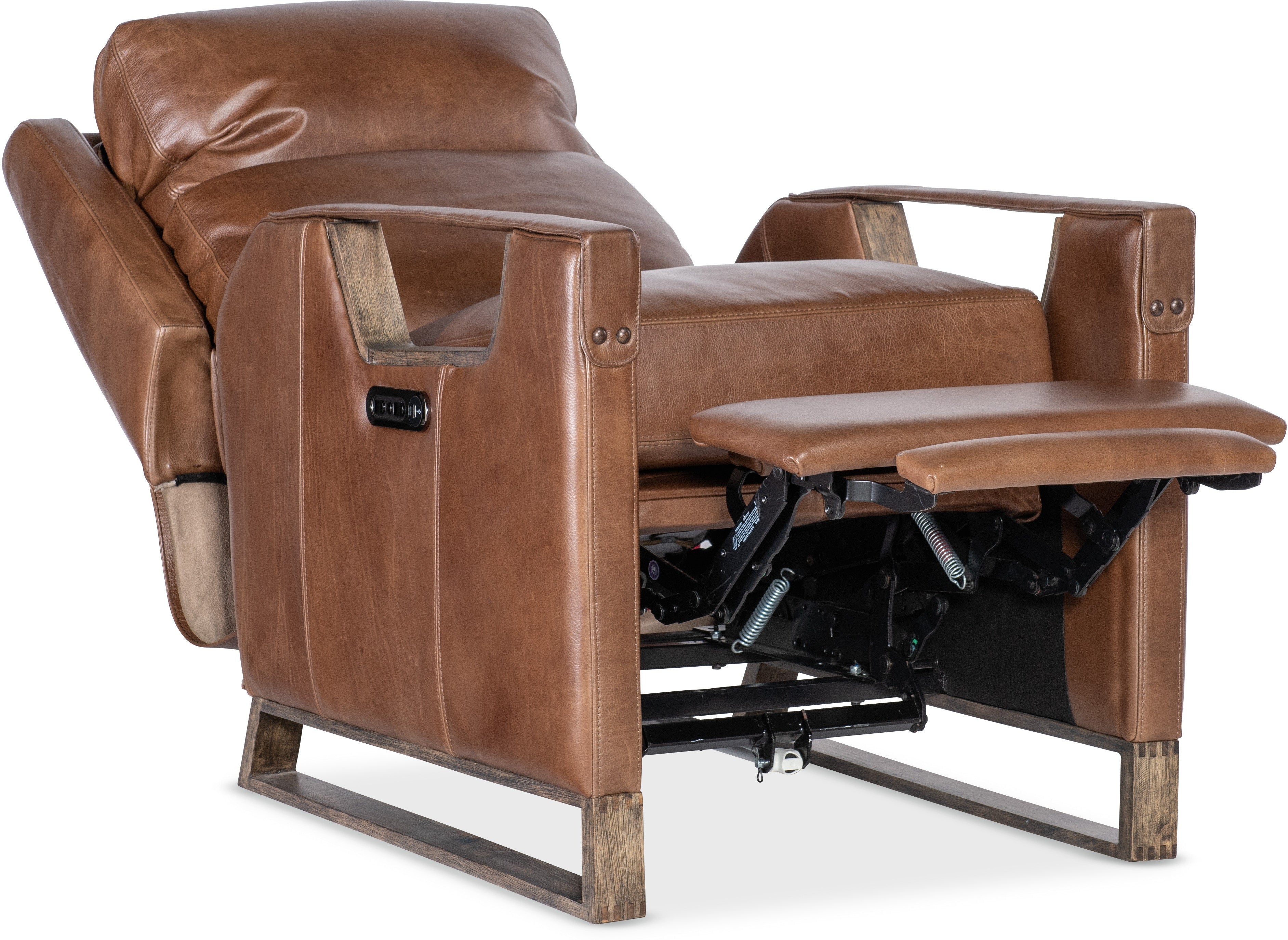 Hooker Furniture Living Room Relic Power Recliner with Power Headrest