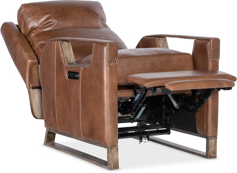 Hooker Furniture Living Room Relic Power Recliner with Power Headrest