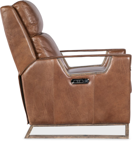 Hooker Furniture Living Room Relic Power Recliner with Power Headrest