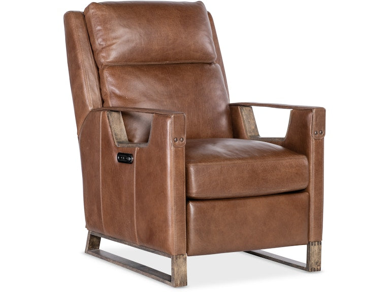 Hooker Furniture Living Room Relic Power Recliner with Power Headrest