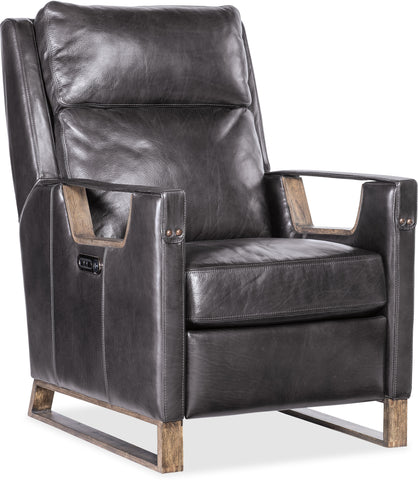 Hooker Furniture Living Room Relic Power Recliner with Power Headrest