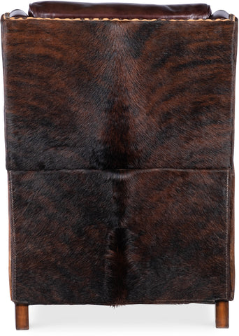 Hooker Furniture Living Room Livingston Power Recliner with Power Headrest