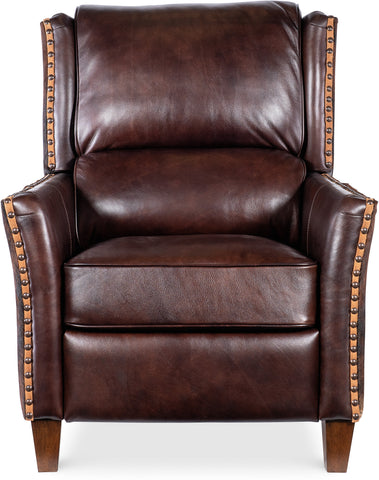 Hooker Furniture Living Room Livingston Power Recliner with Power Headrest