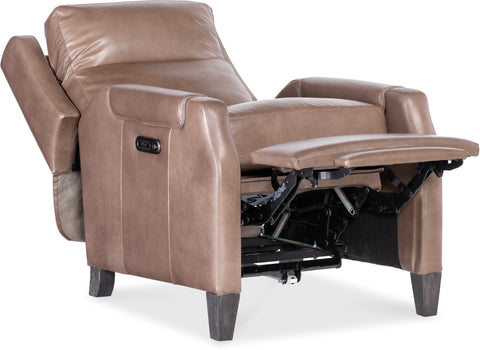Hooker Furniture Living Room Nelson Power Recliner with Power Headrest