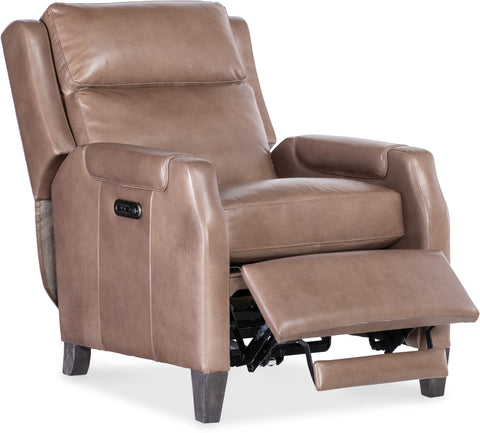 Hooker Furniture Living Room Nelson Power Recliner with Power Headrest