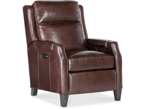 Hooker Furniture Living Room Nelson Power Recliner with Power Headrest