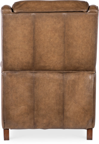 Hooker Furniture Living Room Carrington Power Recliner with Power Headrest