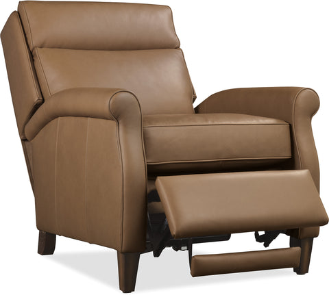 Hooker Furniture Living Room Randall Power Recliner with Pop-Up Headrest