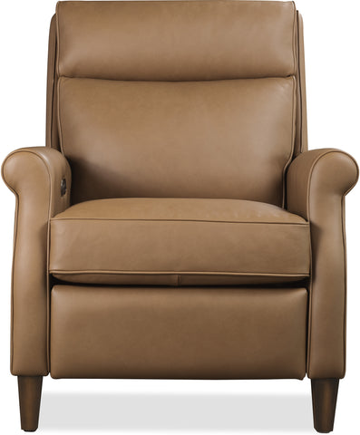 Hooker Furniture Living Room Randall Power Recliner with Pop-Up Headrest