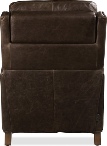 Hooker Furniture Living Room Jacklyn Power Recliner with Pop-Up Headrest