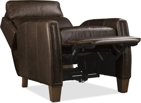 Hooker Furniture Living Room Jacklyn Power Recliner with Pop-Up Headrest