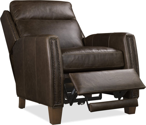 Hooker Furniture Living Room Jacklyn Power Recliner with Pop-Up Headrest