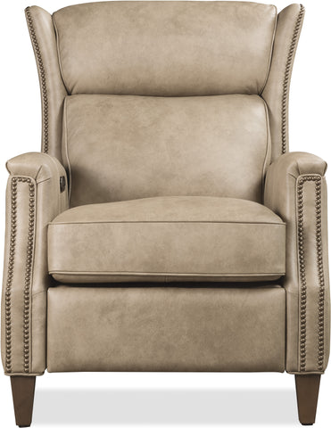 Hooker Furniture Living Room Lansing Power Recliner with Power Headrest