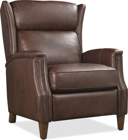 Hooker Furniture Living Room Lansing Power Recliner with Power Headrest